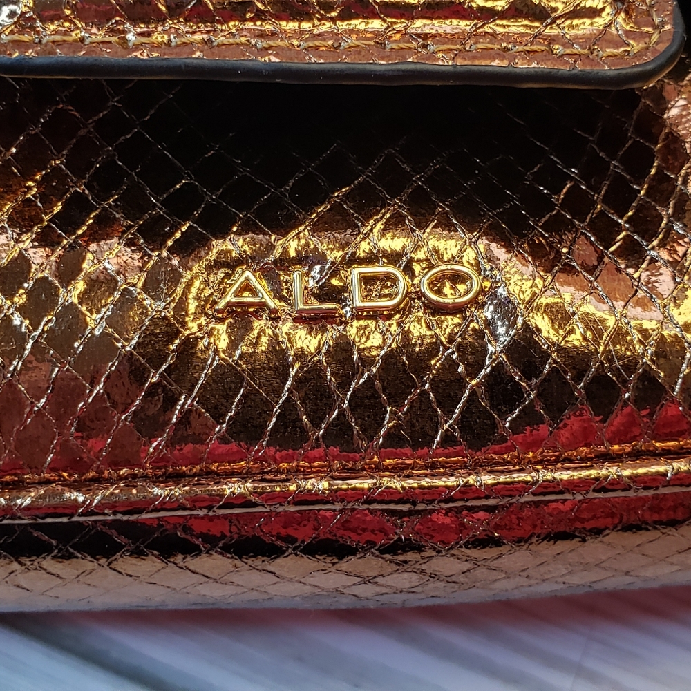 Aldo Copper-colored shoulder bag NWT - Picture 5 of 12